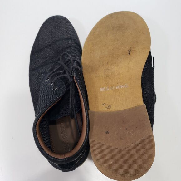 Call it Spring Men's Casual Everyday Dark Denim Ankle Boots, Size 7 - Picture 8 of 9